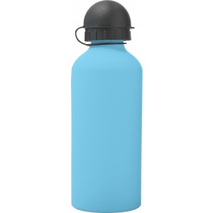Aluminium bottle Margitte, light blue