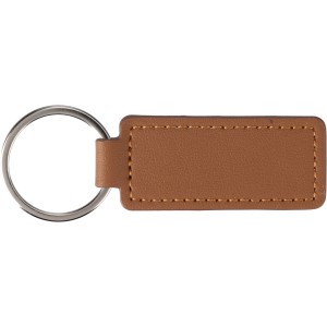 Apple leather and PU keychain Sabrina, brown