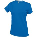 LADIES' SHORT SLEEVE CREW NECK T-SHIRT, Light Royal Blue (KA380LRO)