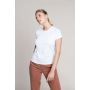 LADIES' SHORT SLEEVE CREW NECK T-SHIRT, Oxford Grey
