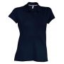 LADIES' SHORT-SLEEVED POLO SHIRT, Navy