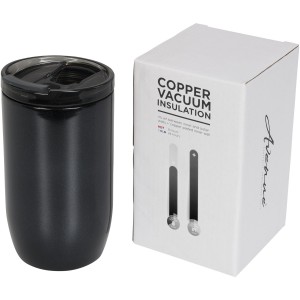 Lagom 380 ml copper vacuum insulated tumbler, solid black (Glasses)