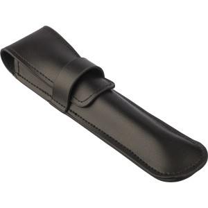 Leather pen pouch Nadir, black (Pen cases)