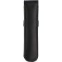 Leather pen pouch Nadir, black