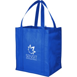 Liberty non-woven tote bag, Royal blue (Shopping bags)