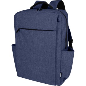 Libra 15? GRS recycled laptop backpack 15L, Heather navy