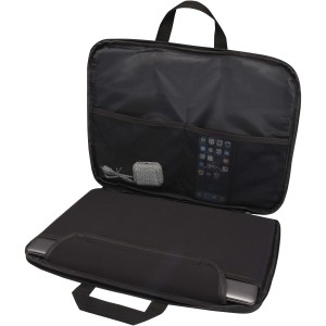 Libra 2-in-1 GRS recycled laptop case 3L, Heather grey (Laptop & Conference bags)