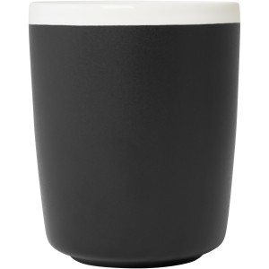 Lilio 310 ml ceramic mug, Solid black (Mugs)