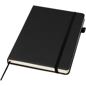 Liss A5 recycled plastic hard cover notebook, Black