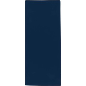 Lucas RPET sport towel 30x80 cm, Navy (Towels)