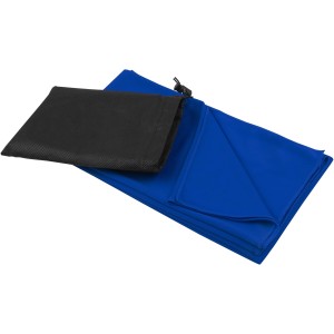 Lucas RPET sport towel 70x140 cm, Royal blue (Towels)