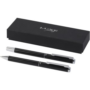 Lucetto recycled aluminium ballpoint and rollerball pen gift