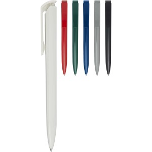 Lucia recycled plastic ballpoint pen, Blue (Plastic pen)