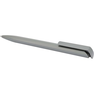 Lucia recycled plastic ballpoint pen, Grey (Plastic pen)