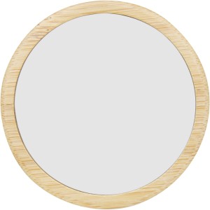 Lustre bamboo mirror, Natural (Toiletry mirrors)