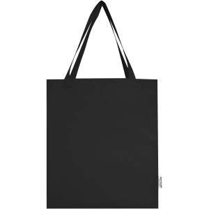 Madras 140 g/m2 GRS recycled cotton gusset tote bag, Solid b (Shopping bags)