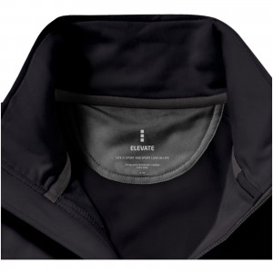 Mani power fleece full zip jacket, solid black (Polar pullovers)