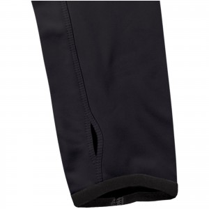 Mani power fleece full zip jacket, solid black (Polar pullovers)