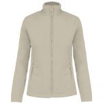 MAUREEN - LADIES' FULL ZIP MICROFLEECE JACKET, Beige (KA907BE)