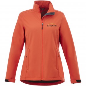 Maxson softshell ladies jacket, Orange (Jackets)