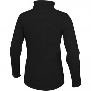 Maxson softshell ladies jacket, solid black (Jackets)