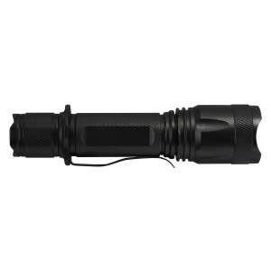 Mears 5W rechargeable tactical flashlight, Solid black (Lamps)