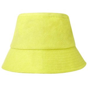 Melo GRS recycled terry sun hat, Lime (Hats)