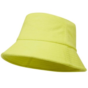 Melo GRS recycled terry sun hat, Lime (Hats)