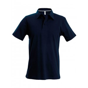 MEN'S SHORT SLEEVE PIQU� POLO SHIRT, Navy