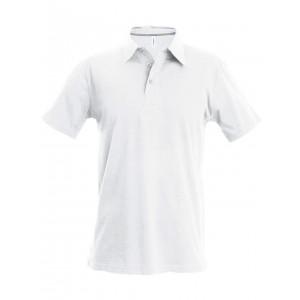 MEN'S SHORT SLEEVE PIQU� POLO SHIRT, White