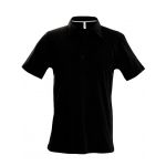MEN'S SHORT-SLEEVED POLO SHIRT, Black (KA241BL)