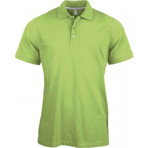 MEN'S SHORT-SLEEVED POLO SHIRT, Lime (Polo shirt, 90-100% cotton)