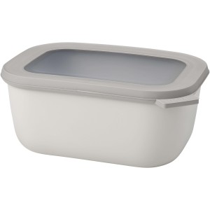 Mepal Cirqula 1500 ml rectangular multi bowl, White