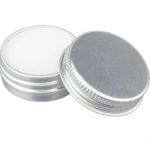 Metal tin lip balm Kevin, silver (1172567-32)