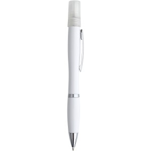 Nash spray ballpoint pen, White (Metallic pen)