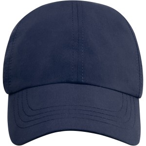 Mica 6 panel GRS recycled cool fit cap, Navy (Hats)