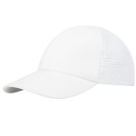 Mica 6 panel GRS recycled cool fit cap, White (37516010)