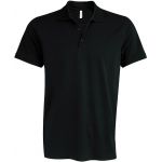 MIKE - MEN'S SHORT-SLEEVED POLO SHIRT, Black (KA239BL)