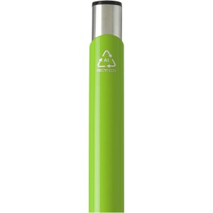 Moneta recycled aluminium ballpoint pen (blue ink), Lime (Metallic pen)