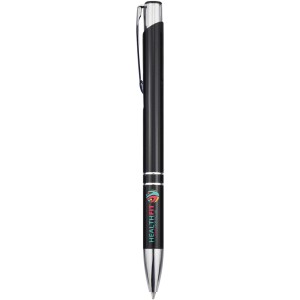 Moneta recycled aluminium ballpoint pen (blue ink), Solid bl (Metallic pen)