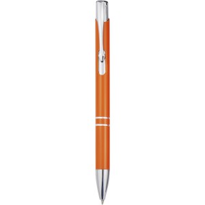 Moneta recycled aluminium ballpoint pen, Orange (Metallic pen)