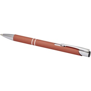 Moneta soft touch ballpoint pen, Brick (Metallic pen)