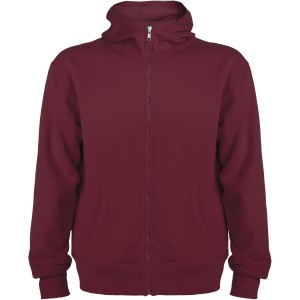 Montblanc 280 g/m2 unisex full zip hoodie, Garnet