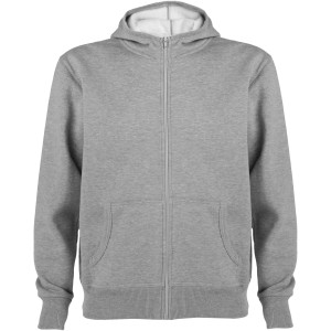 Montblanc 280 g/m2 unisex full zip hoodie, Heather grey