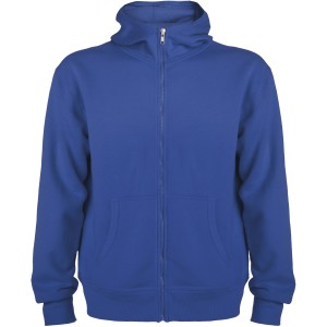 Montblanc 280 g/m2 unisex full zip hoodie, Royal blue
