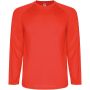 Montecarlo long sleeve men's sports t-shirt, Red