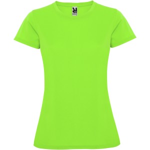 Montecarlo short sleeve women's sports t-shirt, Lime