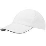 Morion 6 panel GRS recycled cool fit sandwich cap, White (37517010)