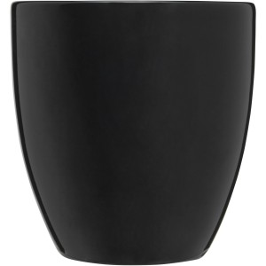 Moni 430 ml ceramic mug, Solid black (Mugs)