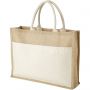 Mumbay tote bag made from jute, Natural